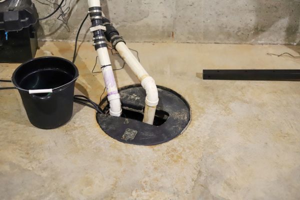 Basement Drainage Installation in Rockford