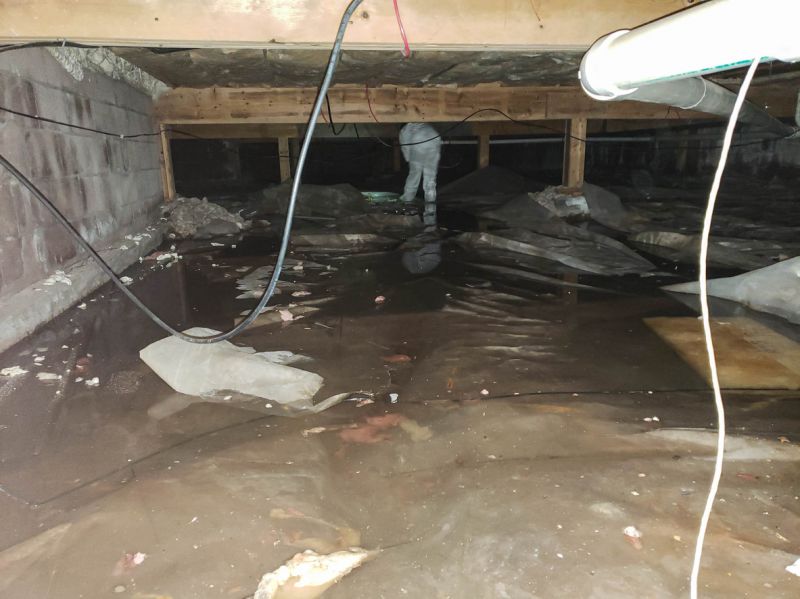 Crawlspace Drainage