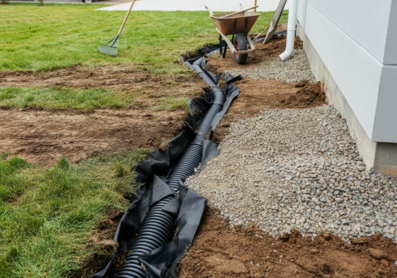 Landscape Drainage Repair